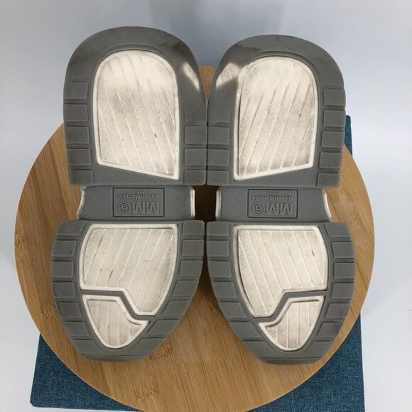 MM6 Maison Margiela Classic Chunky Platform Suede Sneakers Grey Blue Multi 5.5 - Picture 4 of 16